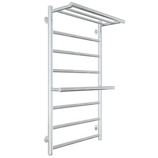 Полотенцесушитель водяной Laris Лавина 73208020 с полками П9 50x80см хром